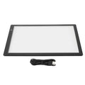 Slide Viewer 3 Brightness Levels A4 Size Soft LED Light Film Scanning Light Box USB C Powered APP Editing for Office