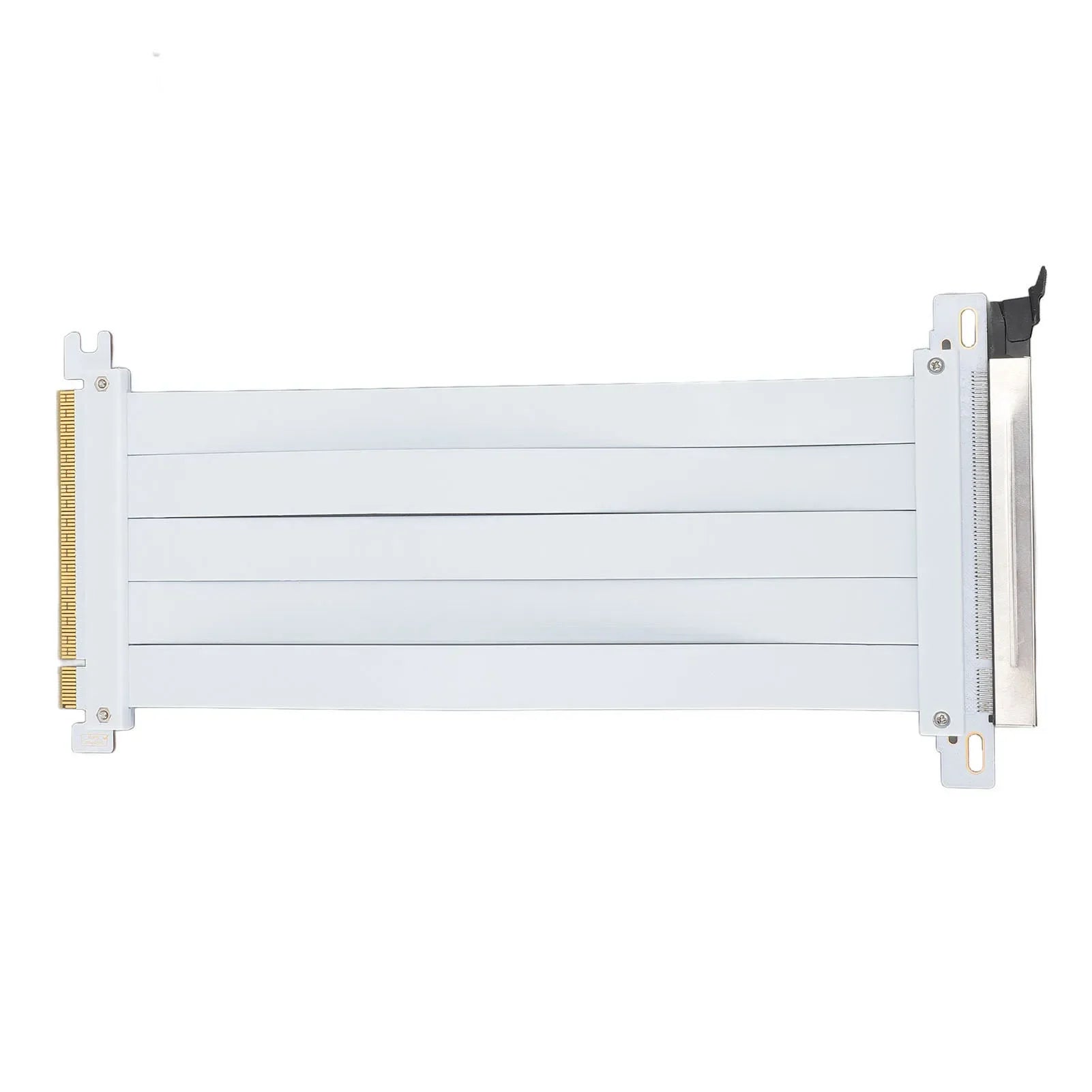 PCIE 5.0 X16 Riser Cable PCB 128Gbps High Speed Flexible GPU Extension Riser Cable Adapter Compatible with 4.0 3.0 2.0 1.0