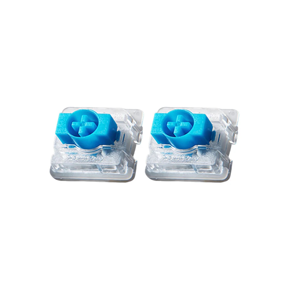 Fashion Solid Color Cross Keycap High Transparency Short Tripod Shaft For Free Accessories