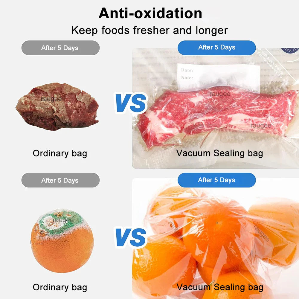 Food Vacuum Bags Reusable Vacuum Storage Sealed Bag for Kitchen Food Vacuum Sealer to Food Fresh Long Keeping Vacuum Packed Bags
