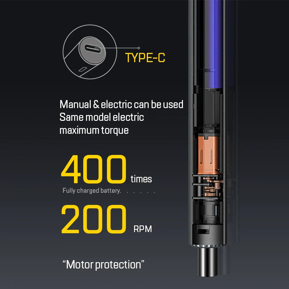 Electric Screwdriver Set 58 in 1 Precision Tools Rechargeable Mini Small Kit Wireless for Xiaomi Watch Mobile Cell Phone Repair