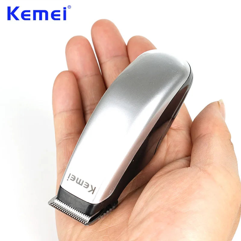 Kemei Mini Portable Hair Trimmer Cutting Machine Newly Design Electric Hair Clipper  Beard Barber Razor Men Style Tools KM-666