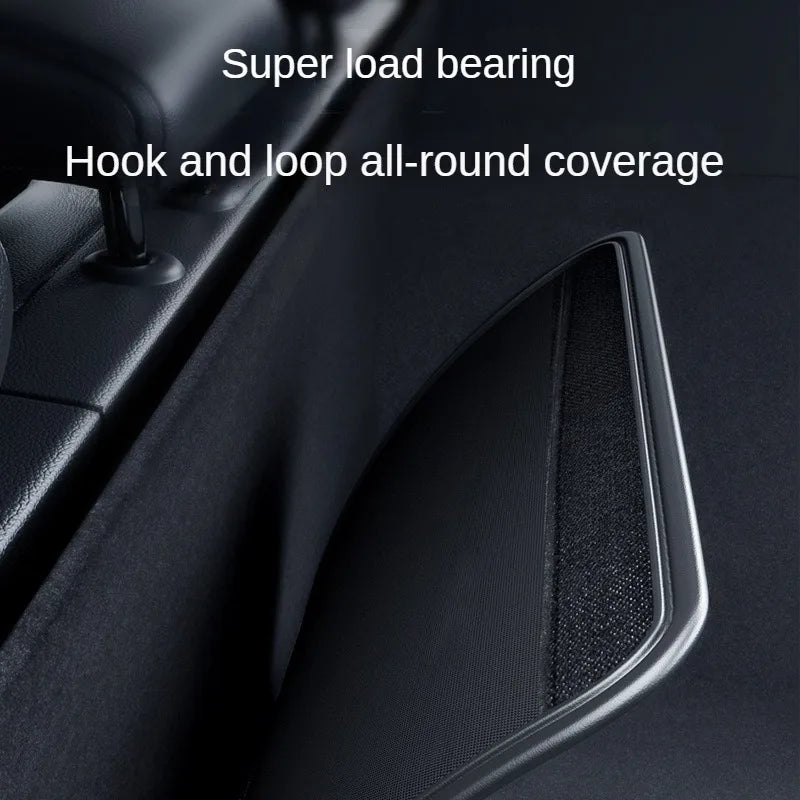 Kcimo PU Leather Car Trunk Storage Bag Foldable Tools Organizer Multifunctional Storage Suv Back Seat Hanging Organizer