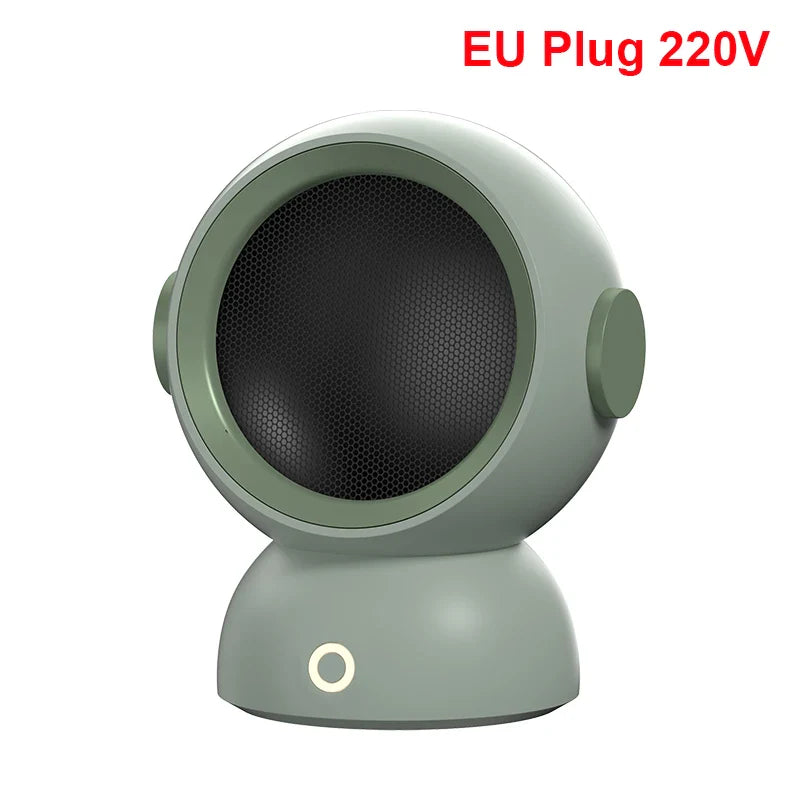 Portable Hot Air Blower Desktop Mutes Fast Heating Fans for Home Bedroom Office Electric Heater with Thermostat Space Heater ﻿