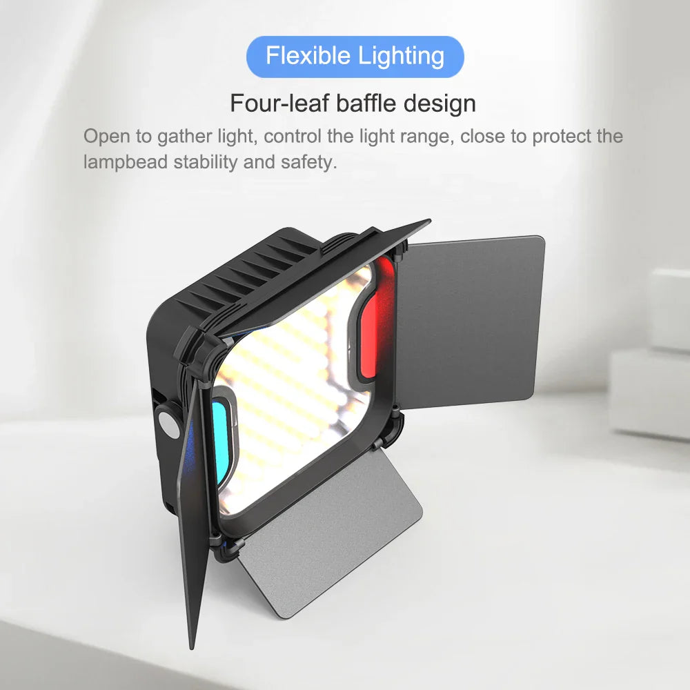 30W LED Video Light 2500K-9000K Photography Lights Fill Lamp With Magnetic Outdoor Lighting