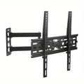 Full Motion TV Wall Mount for 26-55inch TV Floating TV Stand Swivel Tilt Horizontal Adjustment TV Wall Bracket