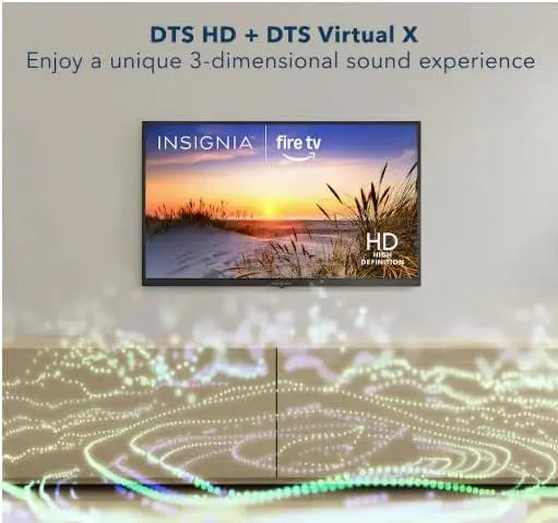 32-Inch HD Smart TV with Alexa Voice Remote, Free Live Streaming & DTS Sound