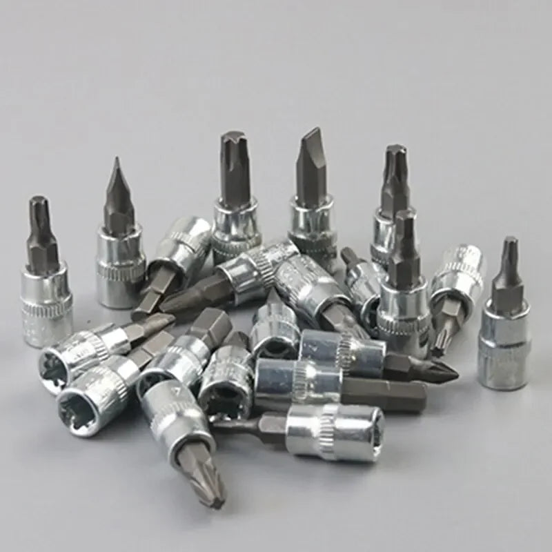 46-Piece Car Repair Tool Set 1/4-Inch Socket Set Car Repair Tools Pry Ratchet Torque Wrench Combo Auto Maintenance Tools