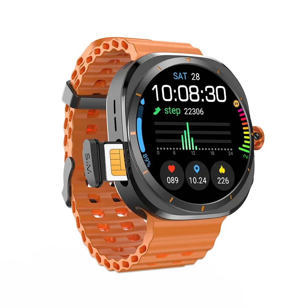The BW7 smartwatch features a 1.46-inch multi-functional sports and fitness tracker health monitoring AMOLED screen