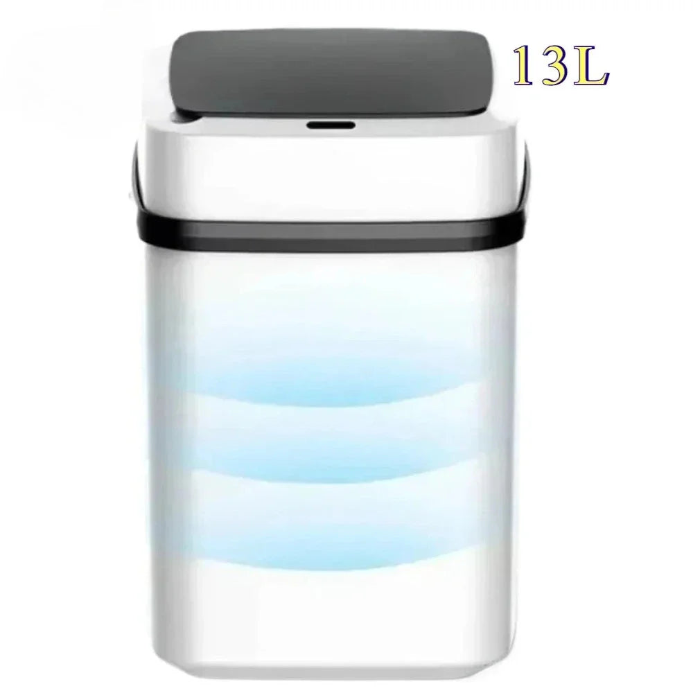 2026 13L bathroom touch trash can, smart toilet trash can, kitchen trash can, smart sensor trash can.