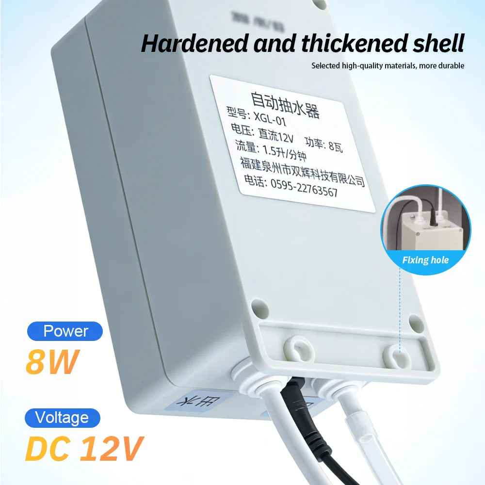 Electric Water Pump Faucet Galley Automatic Water Suction Pump 12V 1.5 L/ min Caravan Motorhome Boat Kitchen Water Pump