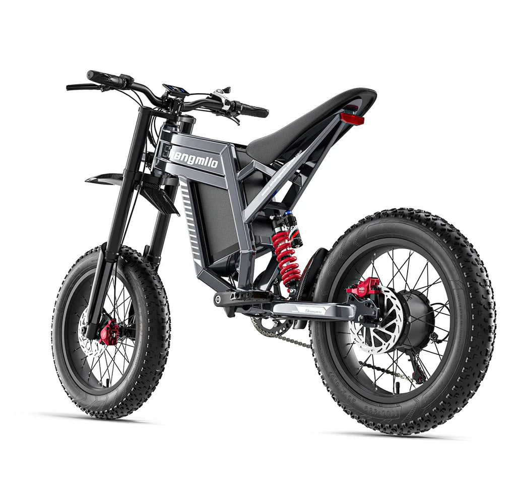 Shengmilo S900 60V30AH Battery electric bicycle,Adult 1500W E-bike Men's E-Mountain ebike , 20" Fat Tire Electric Bike