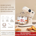 ：Shunran 8L Stand Mixer DC Motor Automatic Dough Kneader Multifunctional Mixer for Home & Commercial Baking