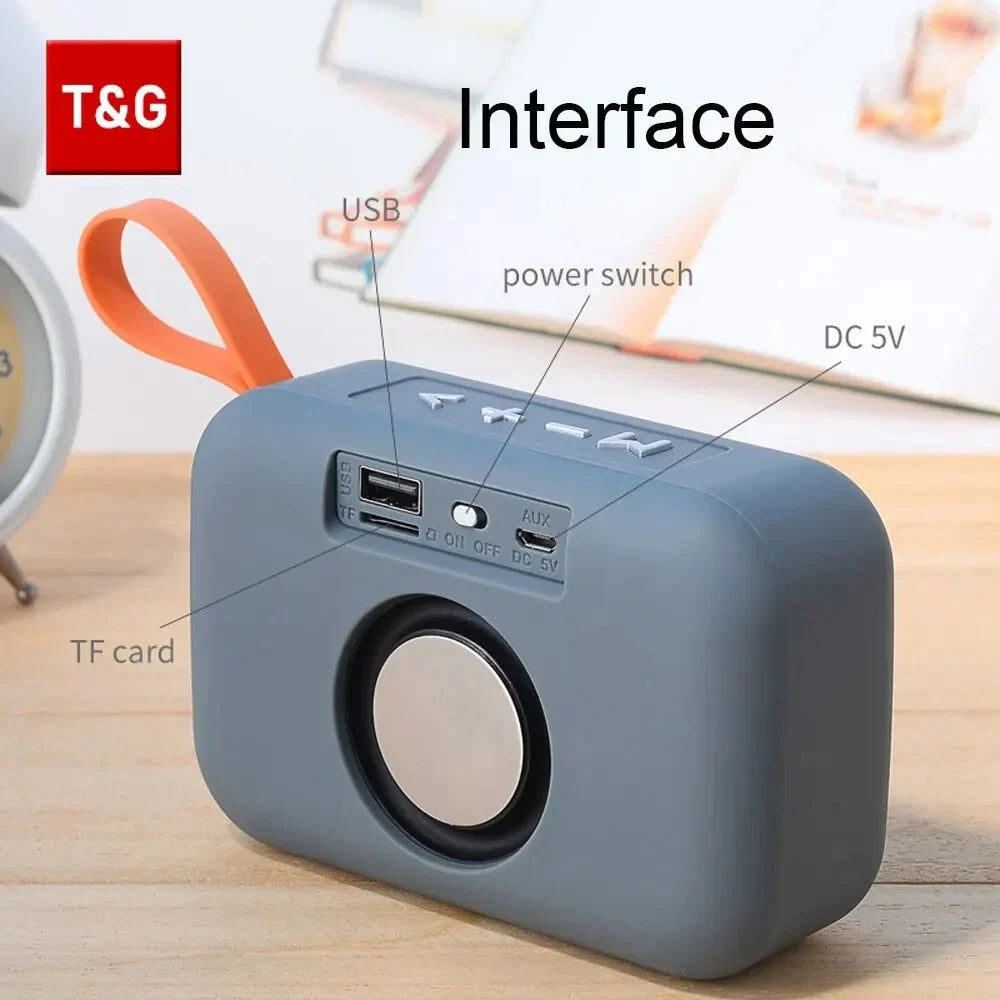 Wireless Bluetooth Speaker Portable Mini Radio FM Waterproof Small Subwoofer Sound Box Music Woofer Computer PC AUX Caixa De Som