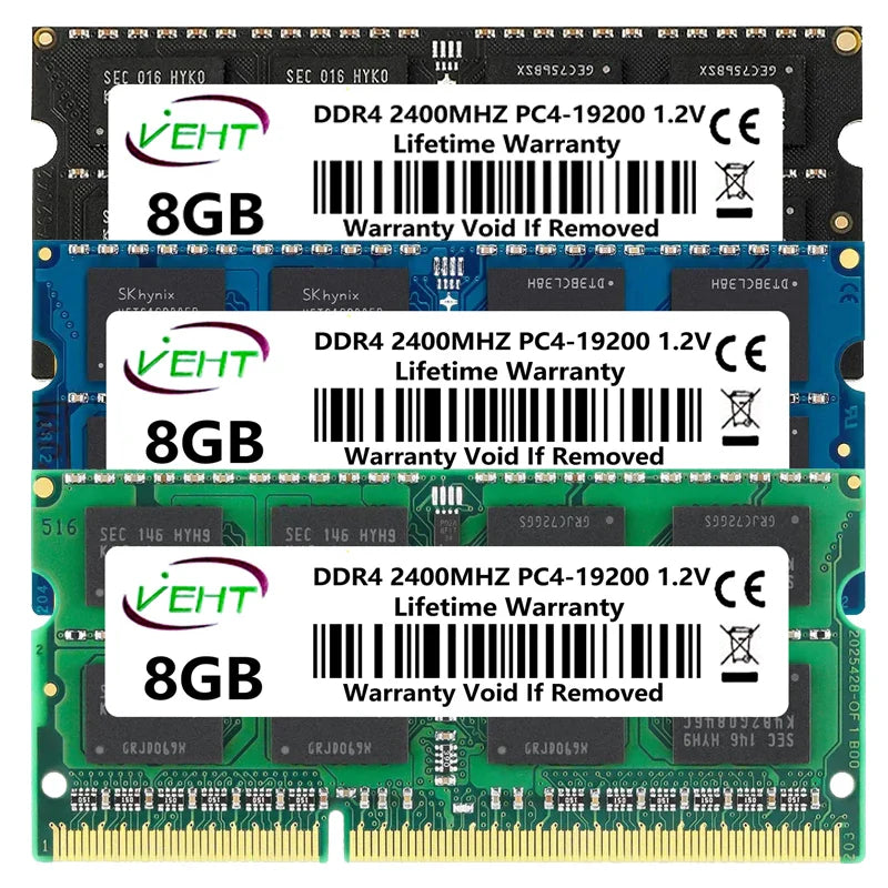 DDR3 DDR3L DDR4 4GB 8GB 16GB Memory Ram PC4 1.2V 2133 2400 2666 PC3 1.5V PC3L 1.35V 8500 10600 12800 SODIMM Laptop Memoria Ram