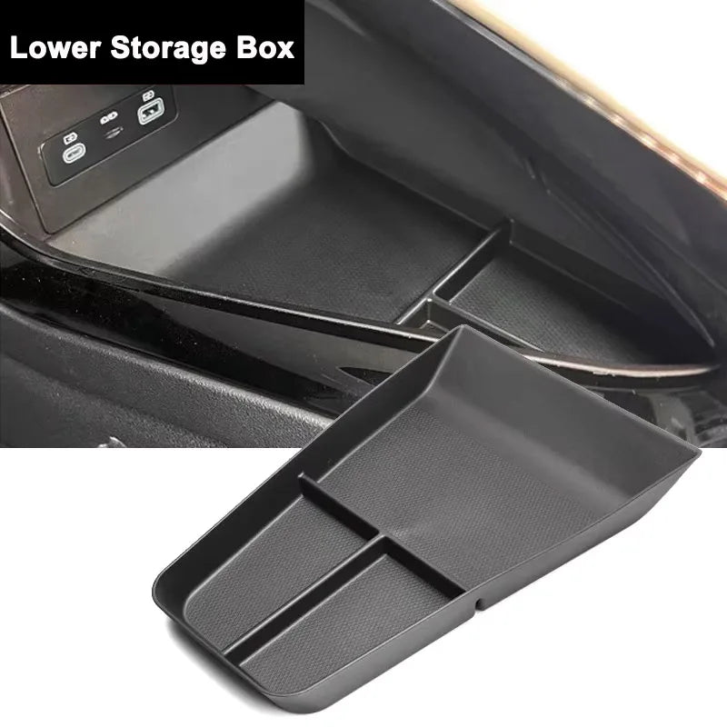 Car Interior Accessories for BYD Seal U Sea Lion 6 Song Plus DMI 2023 2024 2025 Cup Holder Armrest Storage Box Stowing Tidying