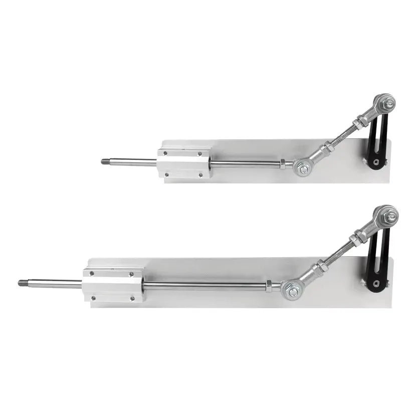 Reciprocating Push Rod Machinery Parts 2-8CM/3-15CM DIY Linear Motor Telescopic Mechanism Actuator Part with Crank and Line Axis