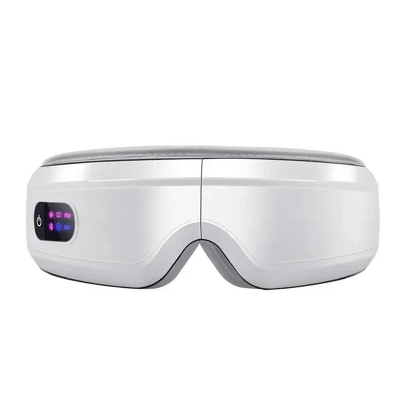 4D Eye Massager Smart Airbag Vibration Eye Care Instrument Hot Compress Bluetooth Eye Massage Glasses Fatigue Wrinkle HealthCare