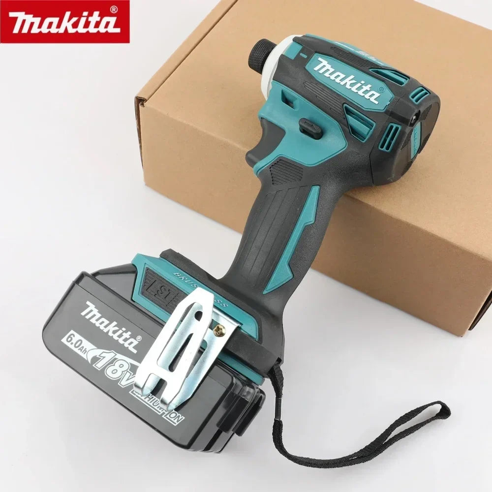 Makita DTD172 Impact Drive 1/4inch Brushless Electric Screwdriver Cordless 180N.m Electric Drill Power Tools makita 18v tools