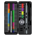 Precision Electric Screwdriver Sets 58 in 1 Tools Rechargeable Mini Small Kit Wireless Bits Glass Watch Mobile Cell Phone Repair