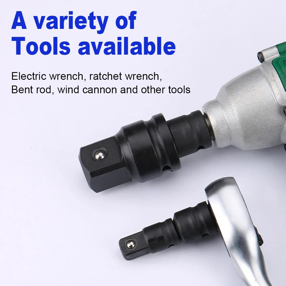 Hand Wrench Tool Set Socket Converter Adaptor Set Reducer Adapter 1/4 1/2 3/8 3/4 for Car Bicycle Garage Repair Tools
