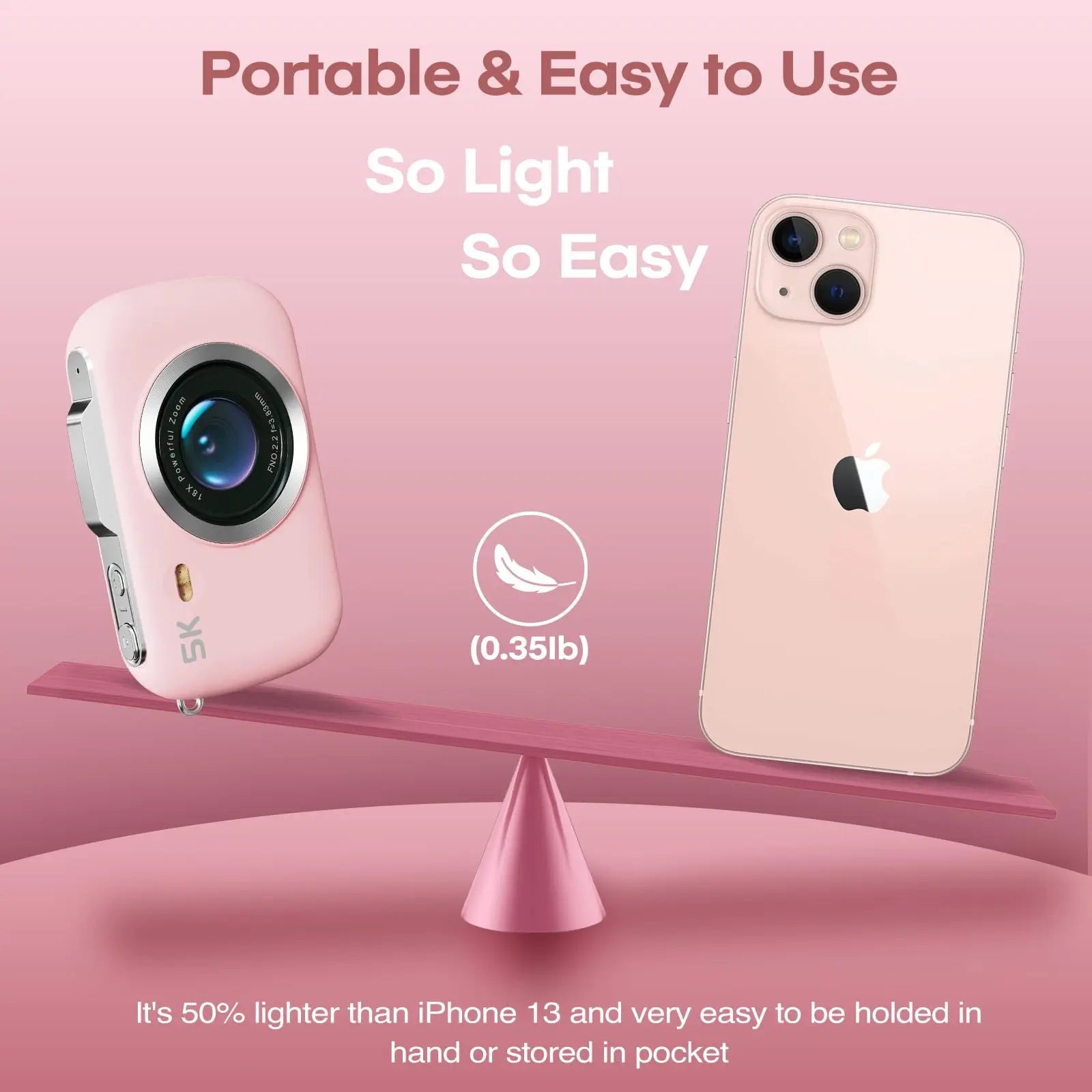 5K 80MP Digital Photography Camera For Selfie 18X Vlog Video Recorder 4K Camcorder Youtube Live Stream Webcam WIFI APP Control