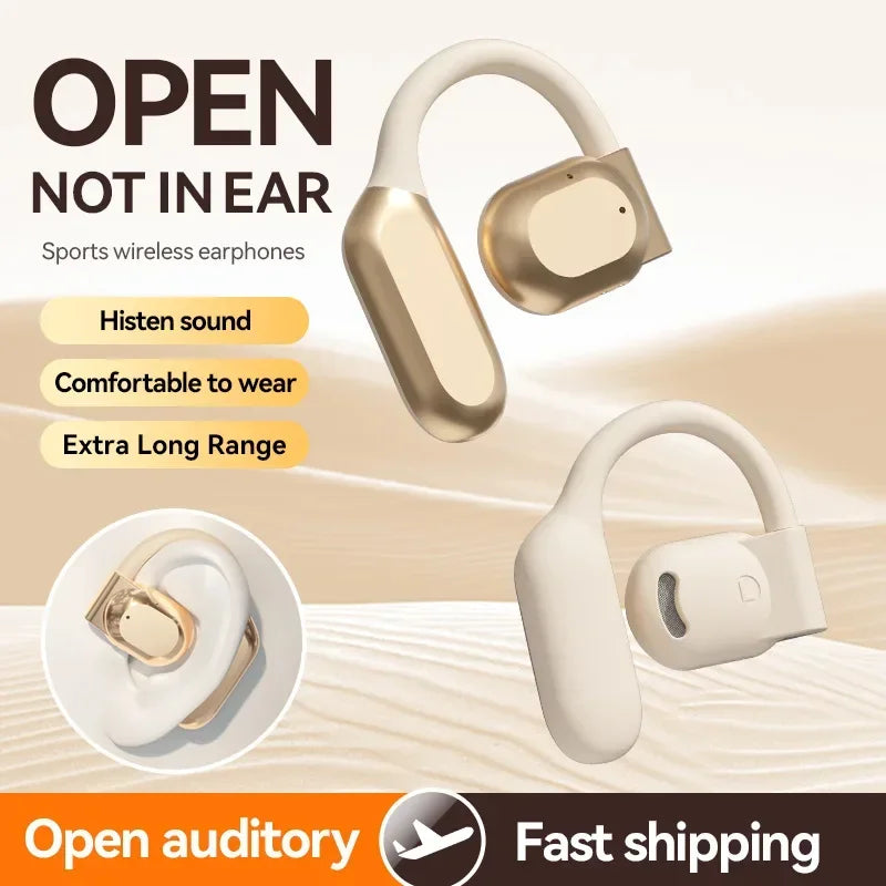 Wireless Bluetooth Headphones OWS Open Headset Air Conduction Ear Hook Earphones Handsfree Noise Canceling Audifonos Sports
