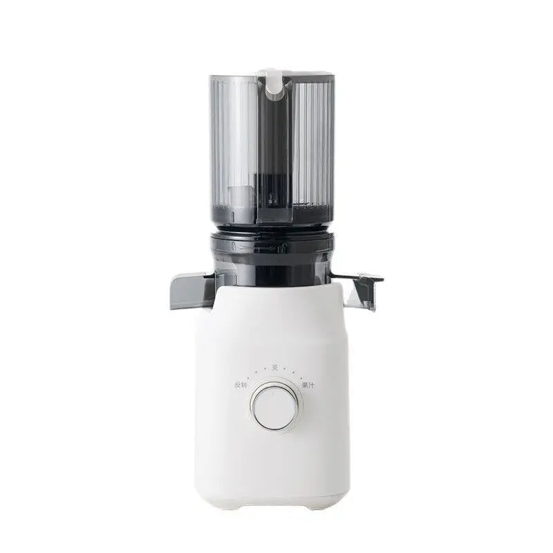 Large-Caliber Juicer Household Automatic Juicer Low-Speed Slag Juice Separation Food Grade 304 Stainless Steel Easy to Clean