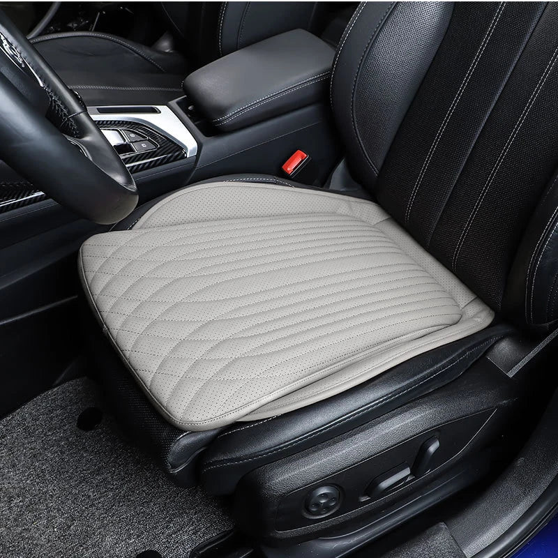 For Tesla Car Cushion Nappa Leather Breathable Non-slip Car Seat High Rebound Pad Seat Cushion Four seasons Universal Auto Seat