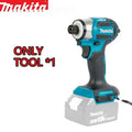 Makita DTD173 18V Cordless Brushless Impact Driver 180Nm Electric Drill Screwdriver with LED Light Multi-function Household Tool