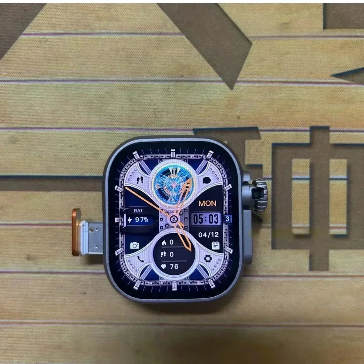 New 5G Smartwatch Ultra Ai3 Android 180° Rotating Camera 4G sim card Call Google Play GPS WIFI Amoled HD Display Smart Watch Men