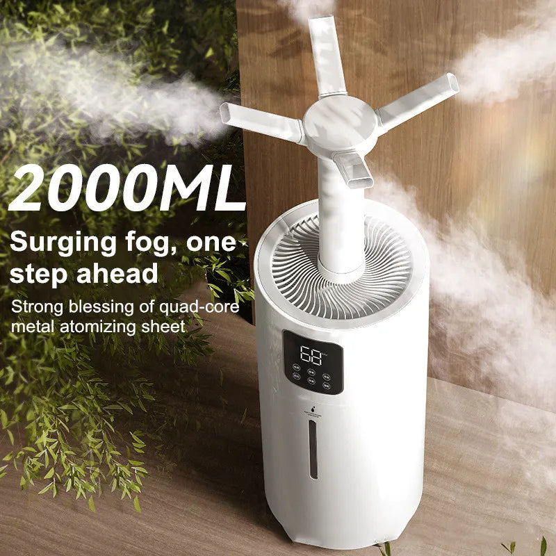 25L Air Humidifier Household Heavy Fog Bedroom Sterilization Ultrasonic Sprayer Commercial Disinfection Large-Scale Industry