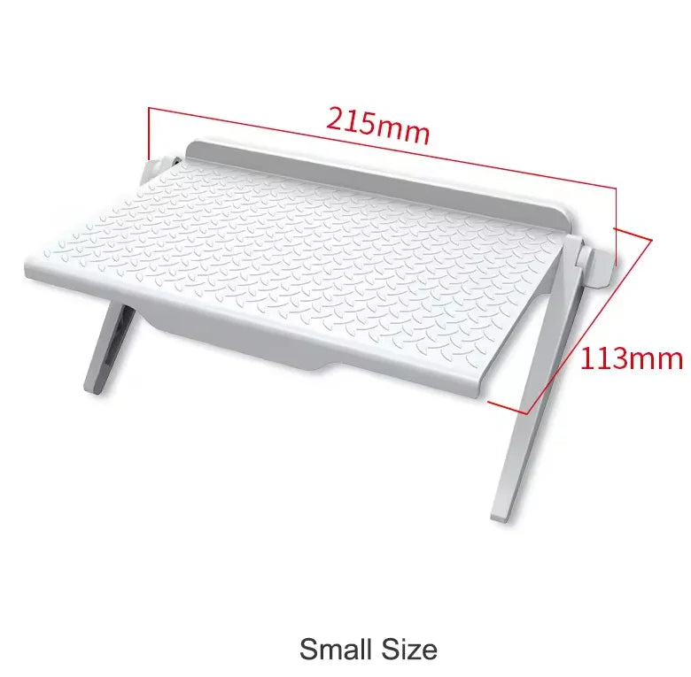 Adjustable TV Screen Top Shelf Display Shelf Computer Monitor Riser Desktop Stand TV Rack TV Top Monitors Simple Bracket