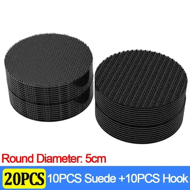 Carpet Fixing Stickers 100/2pcs Double High Adhesive Car Fixed Patches Non-slip Mat Home Floor Foot Mats Non-slip Grip Tapes New