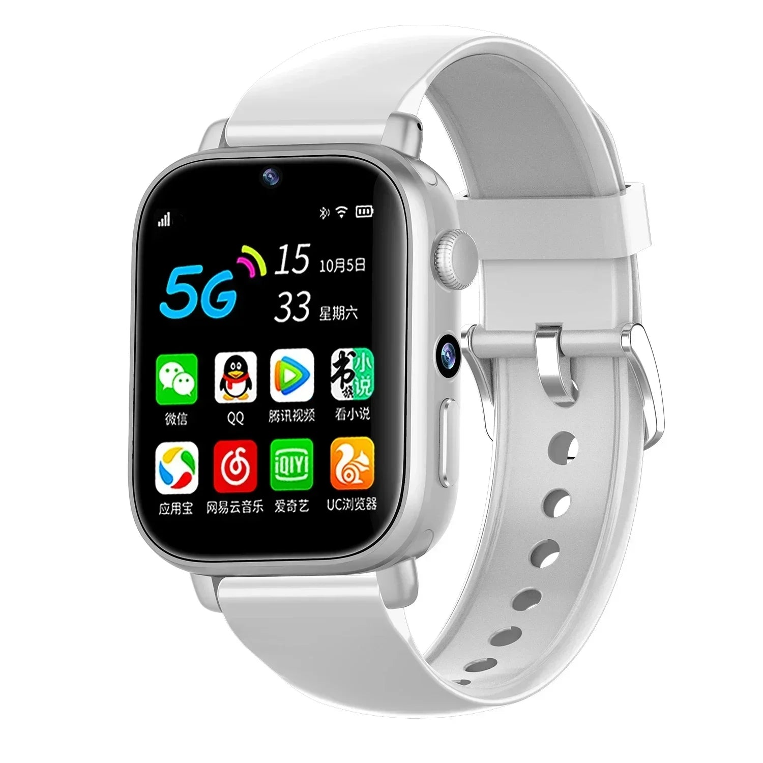 New 4G 5G Full Network SIM Card Smartwatch I1  with HD Camera Wifi NFC GPS Rugged Google Play Sport Android Men Women Smartwatch