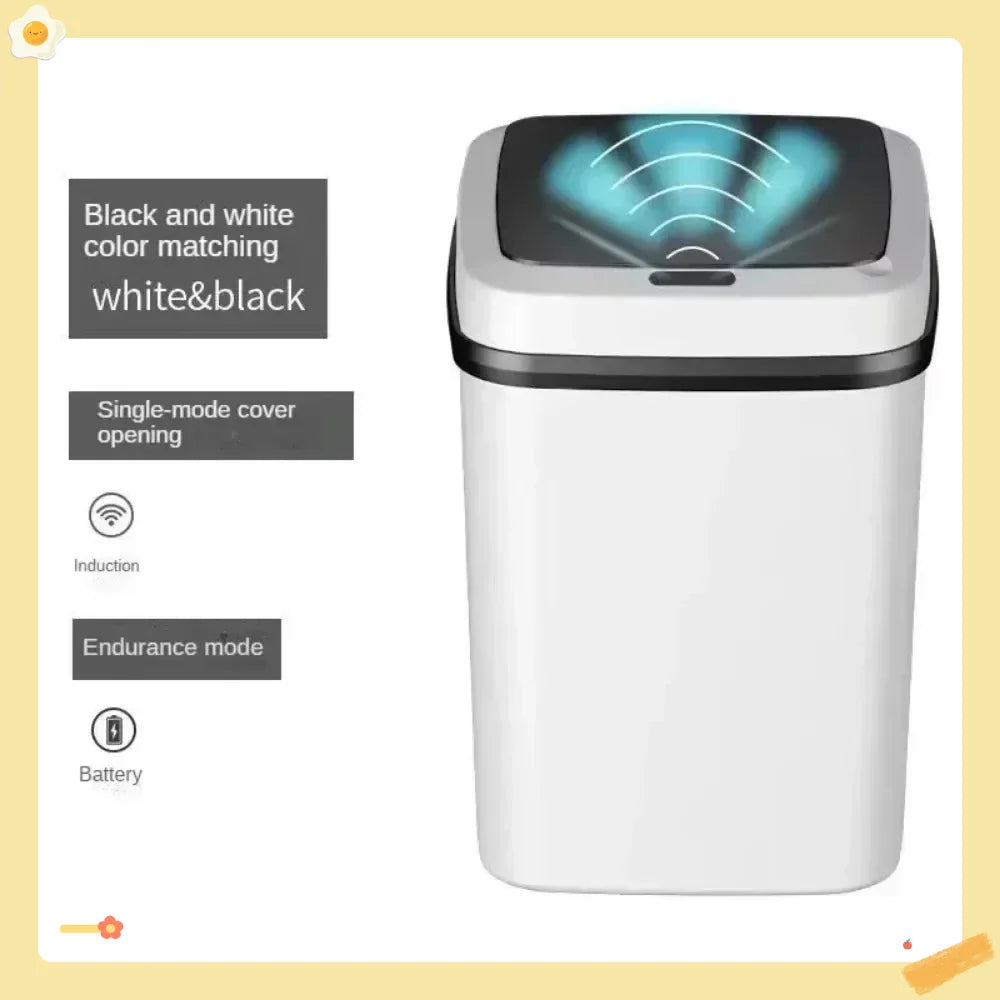 2026 13L bathroom touch trash can, smart toilet trash can, kitchen trash can, smart sensor trash can.