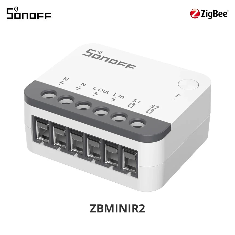 SONOFF ZBMINIR2 Extreme Zigbee Smart Switch Detach Relay External Switch Remote Control via eWeLink Support ZBBridge-U Gateway