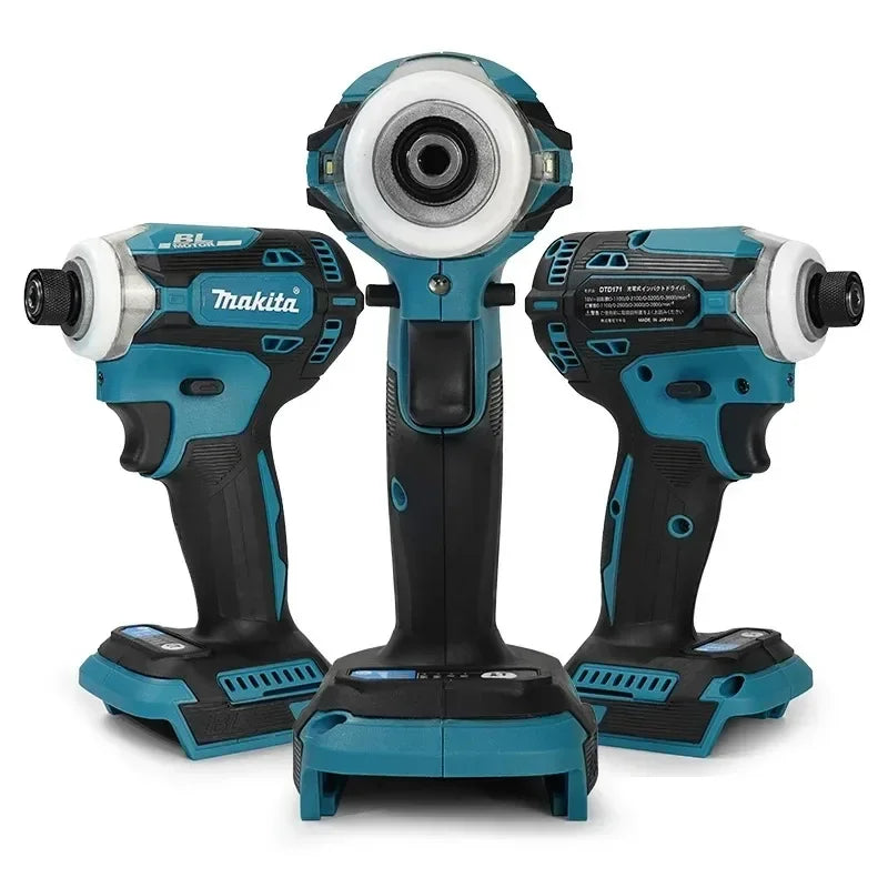 Makita DTD173 18V Cordless Brushless Impact Driver 180Nm Electric Drill Screwdriver with LED Light Multi-function Household Tool