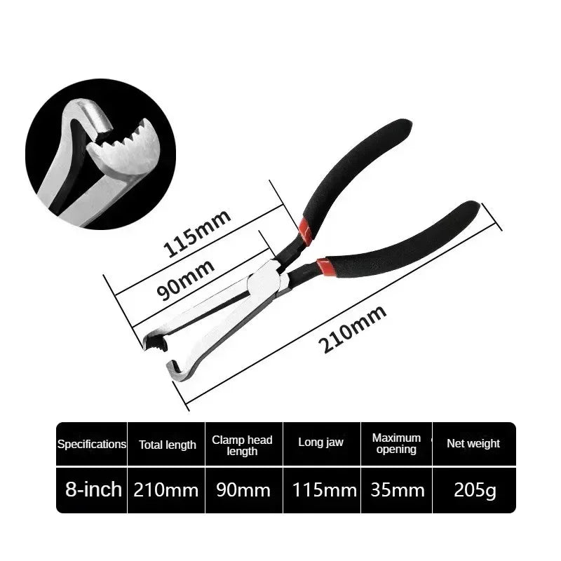Automotive Fuel Line and Electrical Disconnect Pliers Wire Removal Oil Pipe Separate Pliers Multi-purpose Car Repair Tool