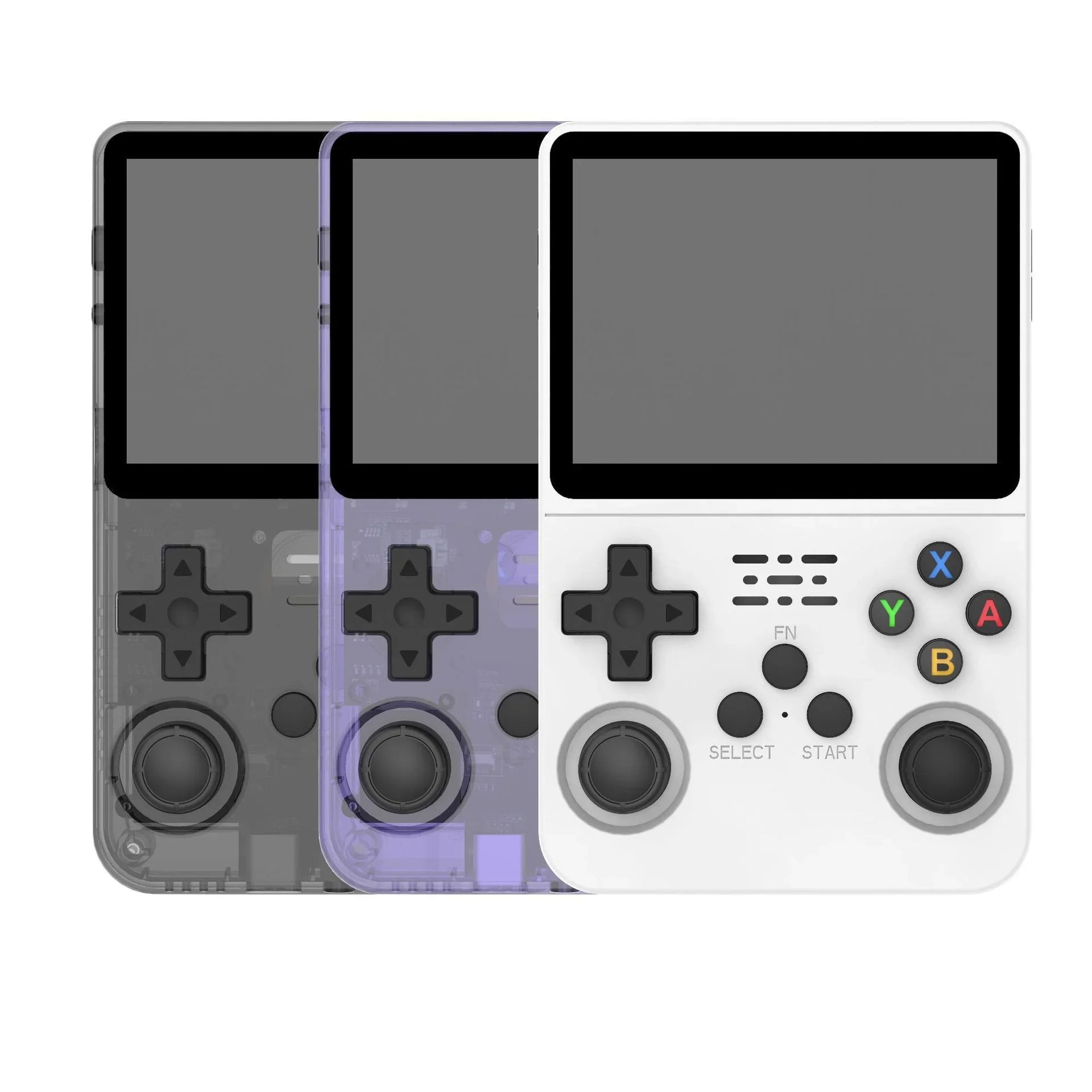 R36S Handheld Game Console Linux System 3.5-inch IPS Screen 64G 20000+ Games  Portable Pocket Game Console