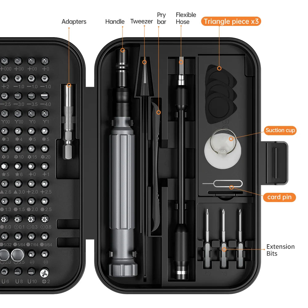 Screwdriver Set Magnetic Torx Phillips Screw Bit Kit Precision Portable Manual Hand Tool Kits for Xiaomi Phone PC Repair Tools