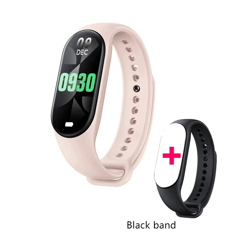 2025 New M8 Band Smart Watch Men Women Smartwatch Heart Rate Sports Fitness Tracking Bracelet Smartband Watche For Android Apple