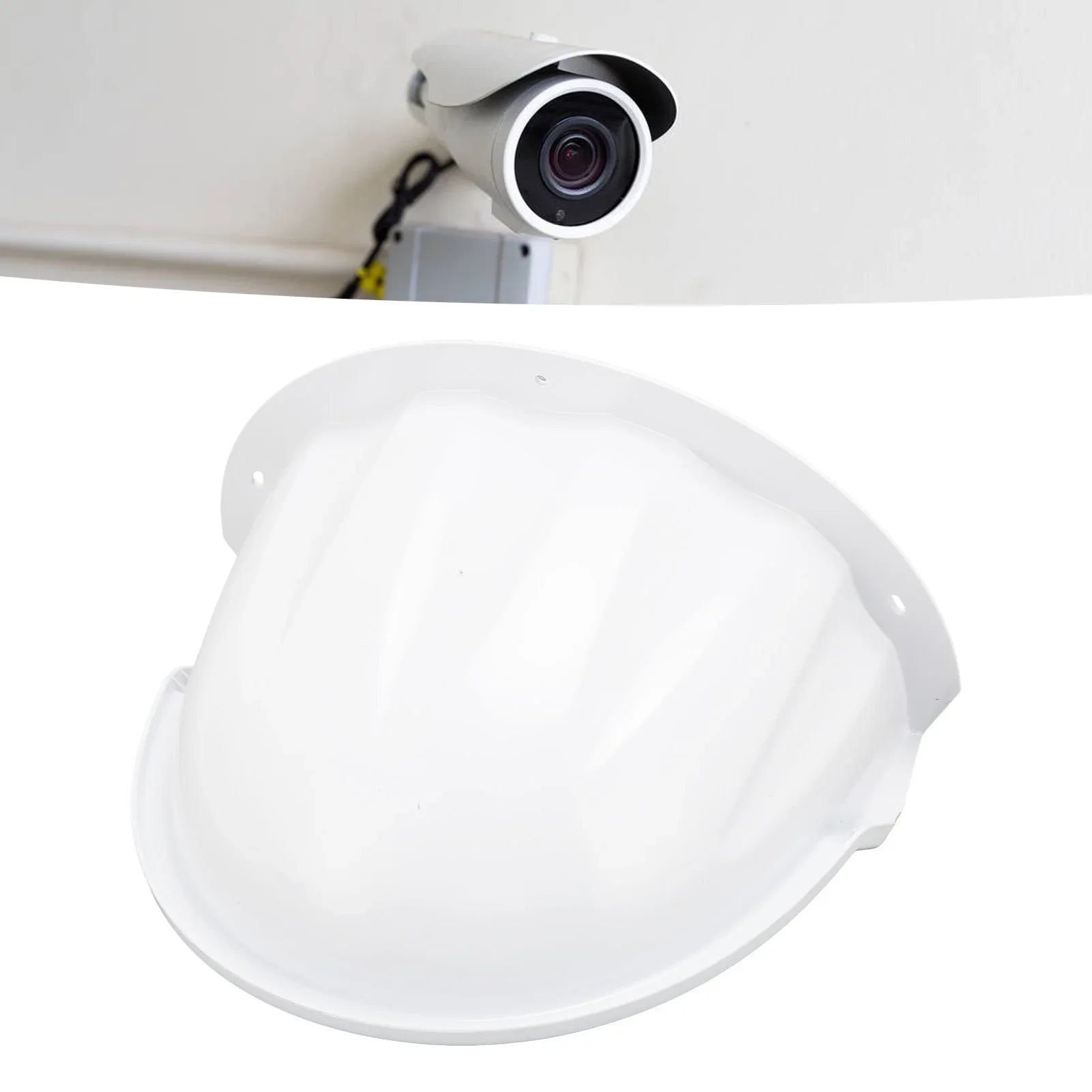 Protective Cover ABS Plastic Sunshade and Rain Cover Outdoor Surveillance Camera Cover