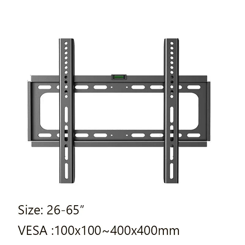 26-63inch TV Wall Mount Bracket Universal TV Mount Monitor Holder Adjustable Low Profile Flat TV Wall Mount for LCD LED Monitor