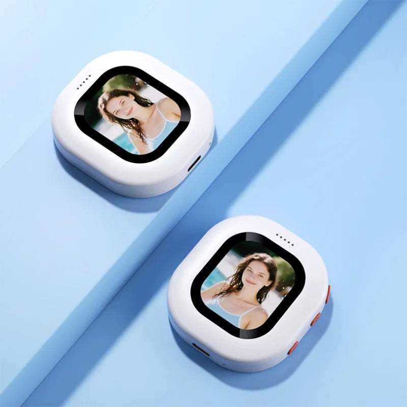 Wireless Magnetic Phone Screen Projector for iPhone Android Auto Selfie Photography Mirroring Streaming Media Device
