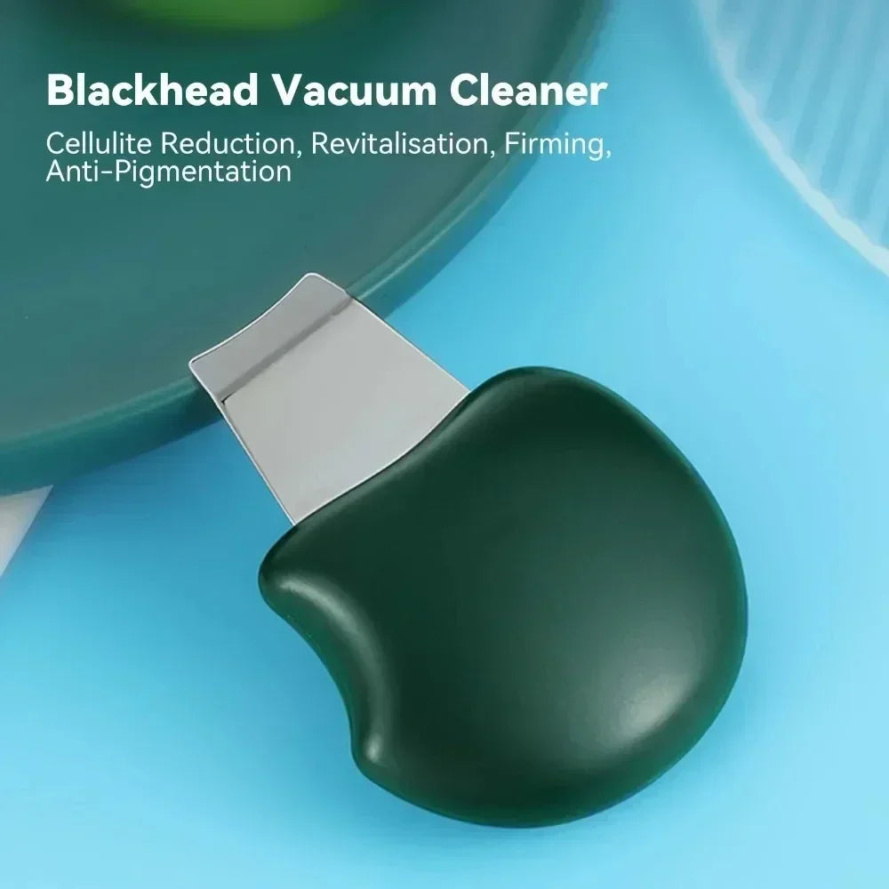 Portable Face Blackhead Spatula Exfoliator Deep Cleansing Tool Double-Headed Blackhead Remover Pore Cleaner Spatula Skin Care