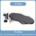 1pc Adjustable Ergonomic Arm Rest - Foldable Desk Extension with Rotating Wrist Pad for Home & Office Comfort Wrist Rest Support