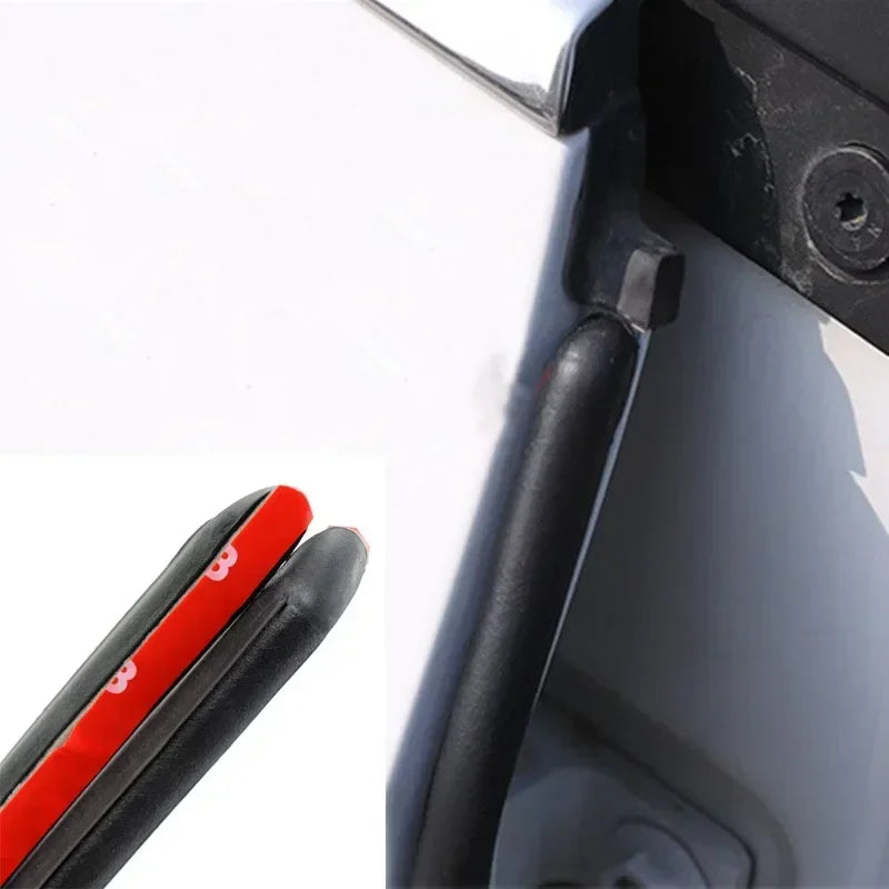 Car Door Rubber Seal Strip Filler Weatherstrip Edge Rubber Sealing for B Pillar Protection Front Auto Door Sealant for Cars