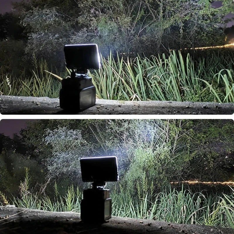 HOMEFISH For Makita 18V Li-ion Battery LED Work Light 3/4 Inch Flashlight Portable Emergency Flood Lamp Camping Lamp