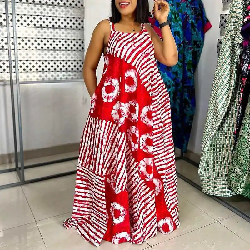 Sleeveless Party Beach Sundress Tank Long Casual Loose Dress